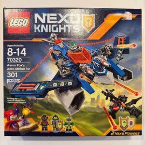 LEGO Nexo Knights, Aaron Fox's Aero Striker V2, Set 70320, NEW, Unopened Box